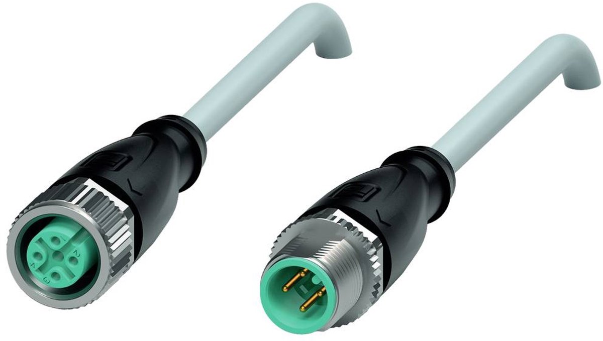 Pepperl+Fuchs 240775-0045 Sensor-, aktuator-stik, 2.5 m Pol-tal (RJ): 4, 4 1 stk