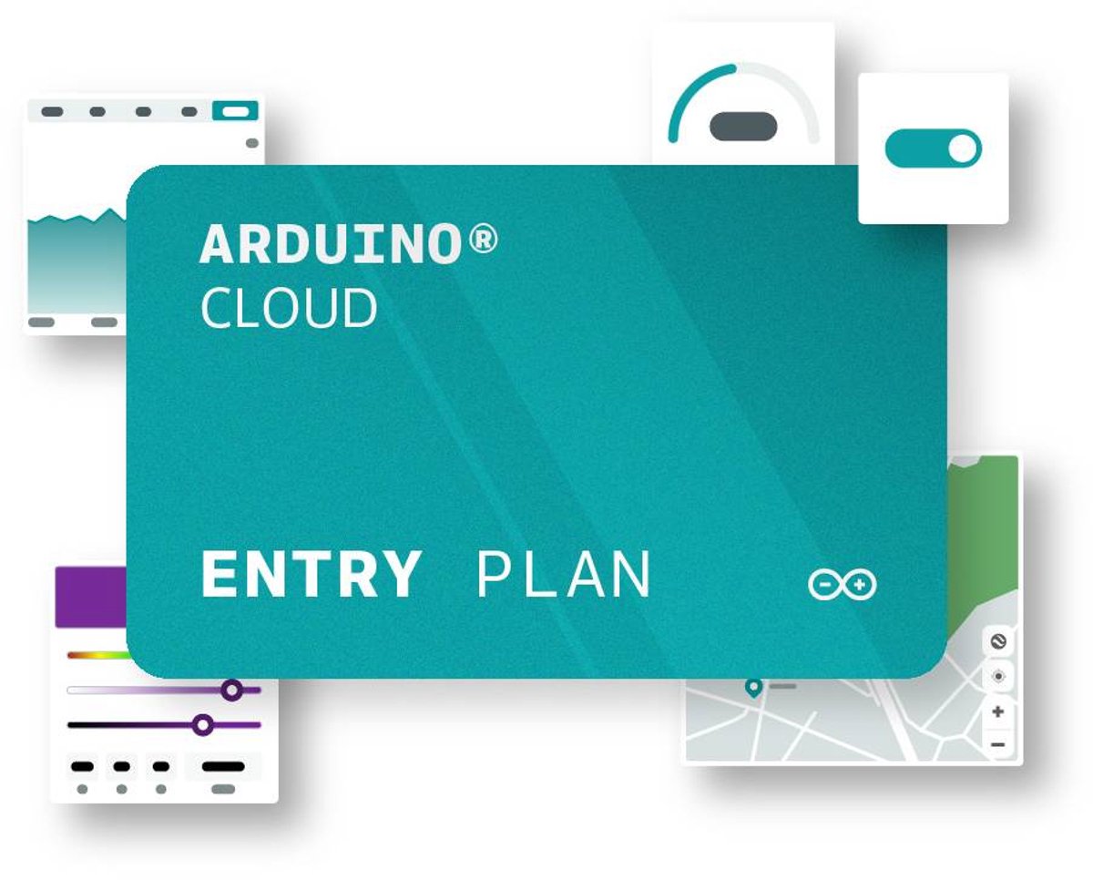 Arduino 1 year Arduino Cloud Entry Plan Cloud-certifikat Passer til: Arduino