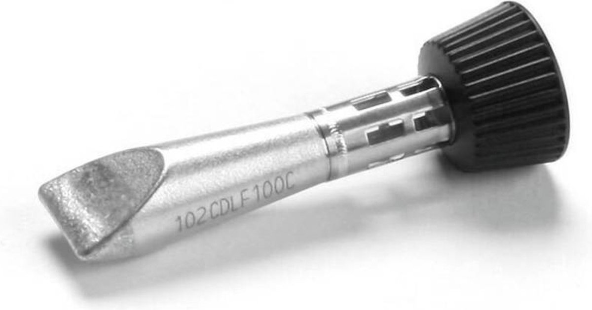 Ersa 0102CDLF100C/SB Loddespids Mejselform Spidsstørrelse 10 mm Spids-længde 45 mm Indhold 1 stk