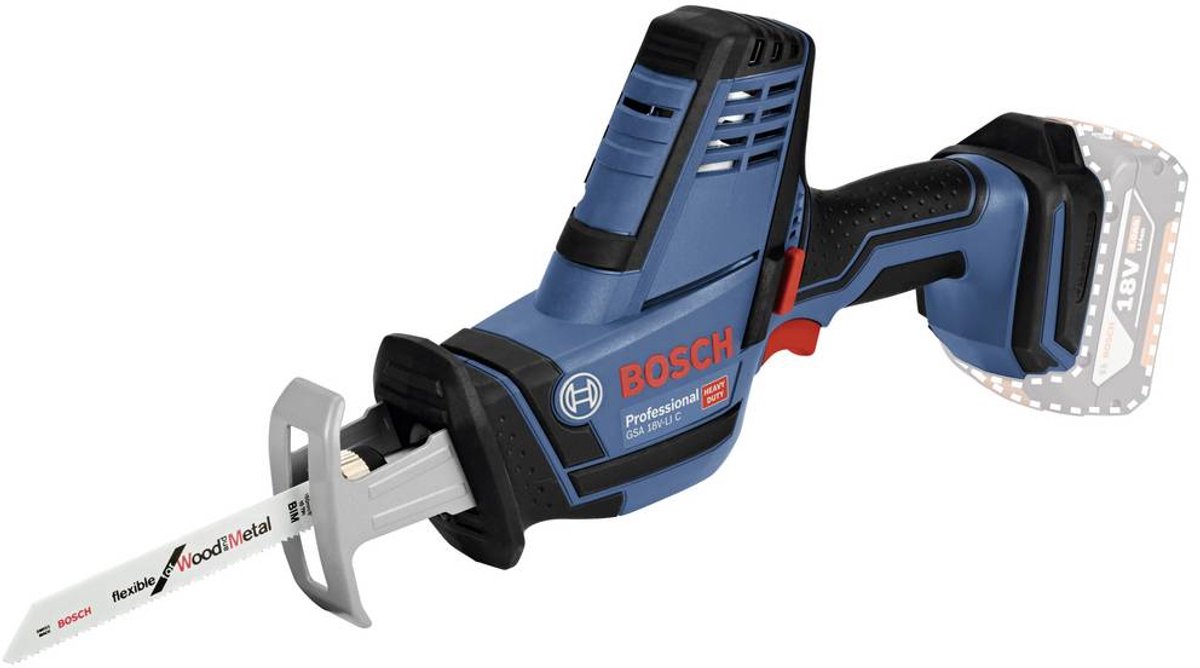 Bosch Professional GSA 18V-LI C Batteridrevet bajonetsav 06016A5004 uden batteri 18 V