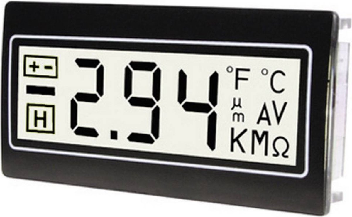 TDE Instruments DPM962-TW Digitalt måleapparat til indbygning ± 200 mV