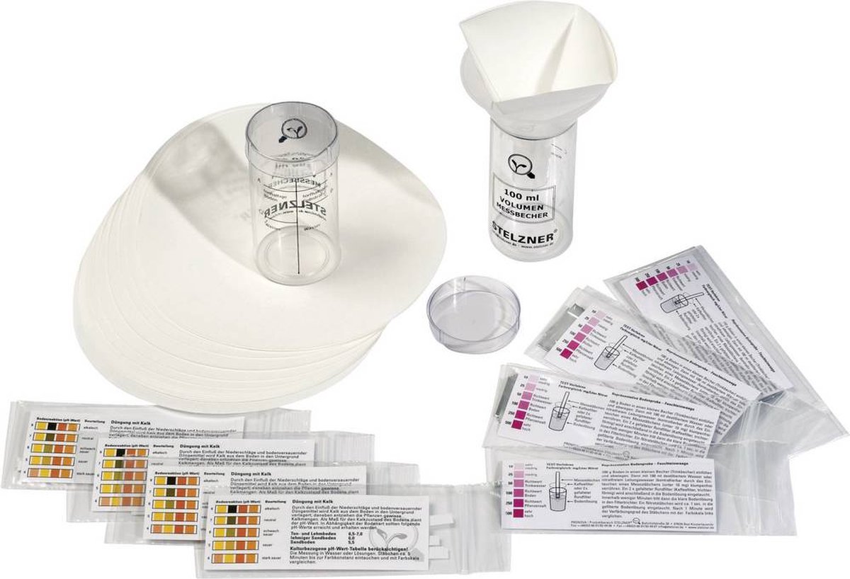 Stelzner 8203 8203 Bodenanalyse-Set pH-værdi