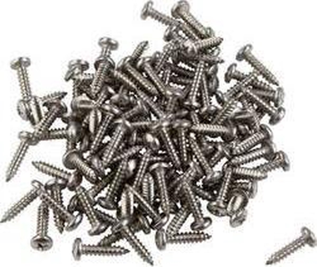 839544 LIKO A2 Pladeskruer 3.9 mm 16 mm Krydskærv Philips DIN 7981-C Rustfrit stål A2 100 stk