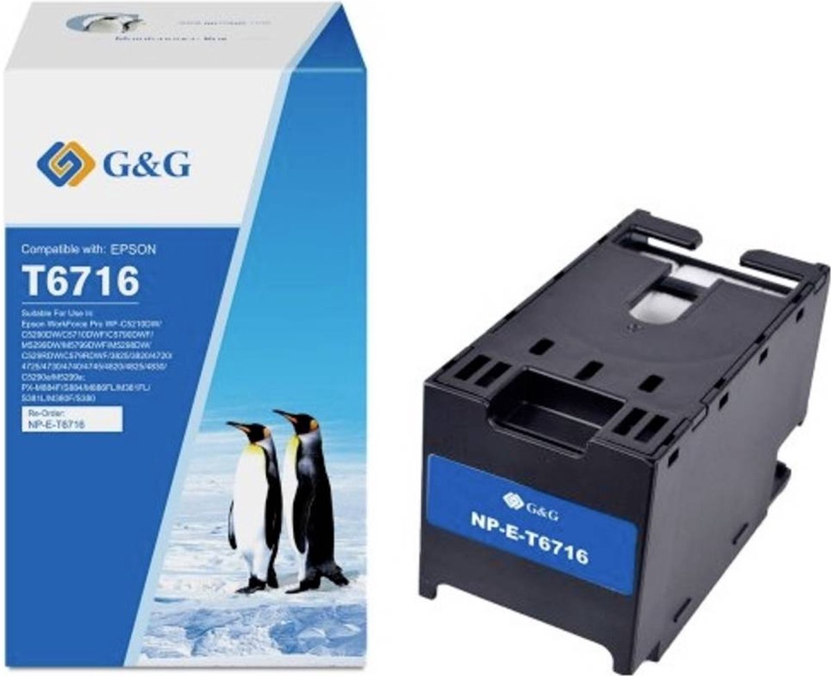 G&G Restblæk-beholder Kompatibel Farve RTB-E-T6716