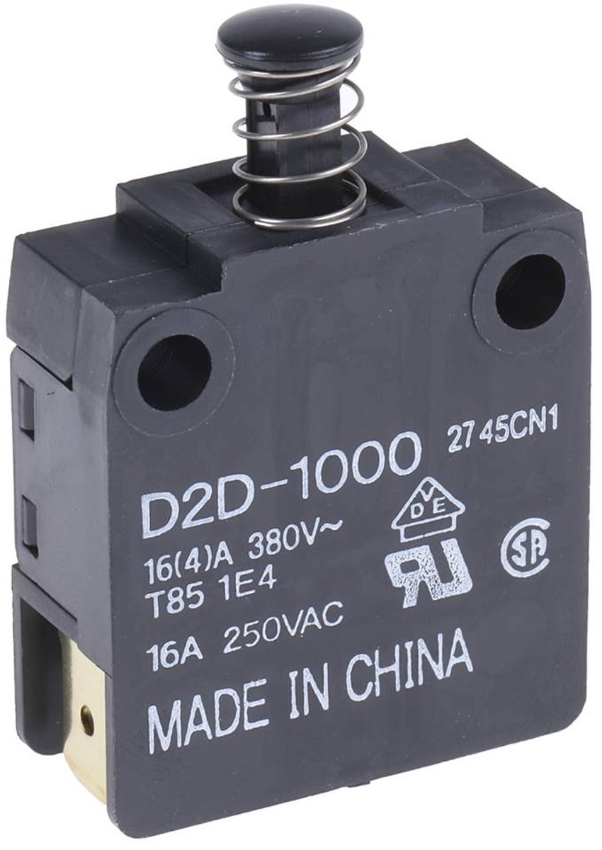 Aratas D2D-1000 Dørkontakt 250 V/AC 16 A Tastende 1 stk Bag