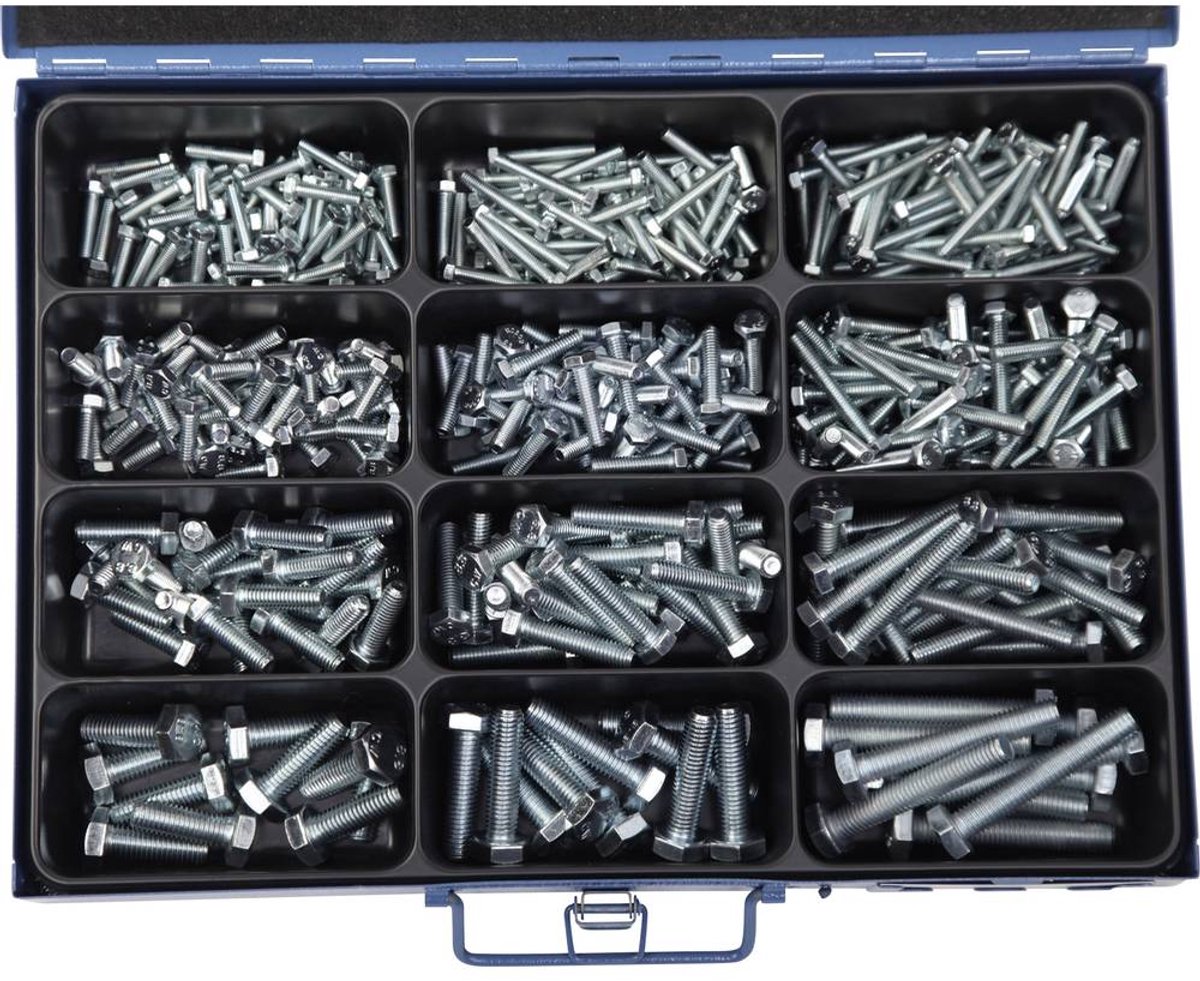 810778 Sekskantsskruer-sortiment 400 Teile