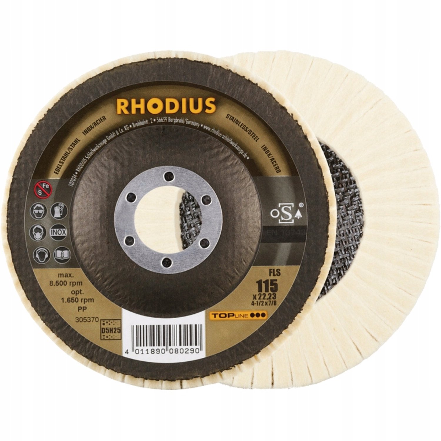 Slibemaskiner-tilbehør Rhodius 305372