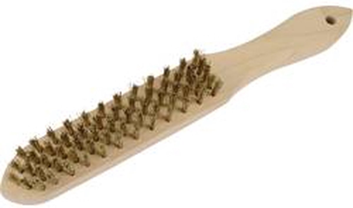 Brüder Mannesmann S291081 Trådbørste Messing 275 mm 1 stk