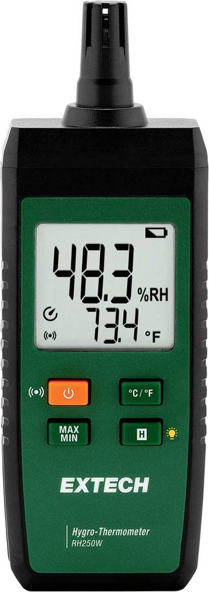 Extech RH250W Luftfugtighedsmåler (hygrometer) Dataloggerfunktion