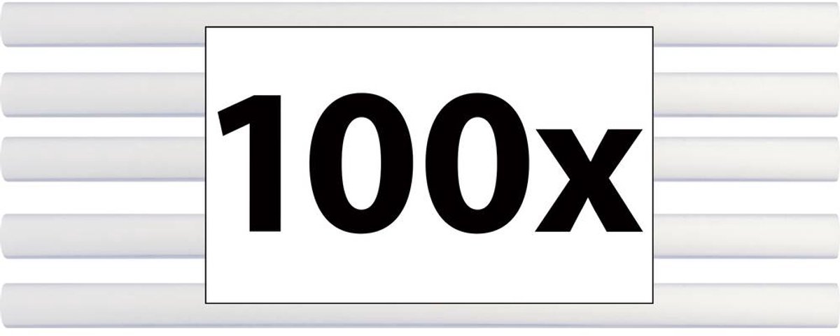 TOOLCRAFT TO-8997033 Varmlimpinde Ø 11 mm x (L) 200 mm Transparent 2 kg 100 stk
