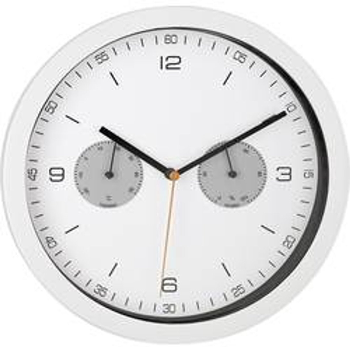 Mebus 52826 Radio Vægur 26 cm x 42 mm Hvid