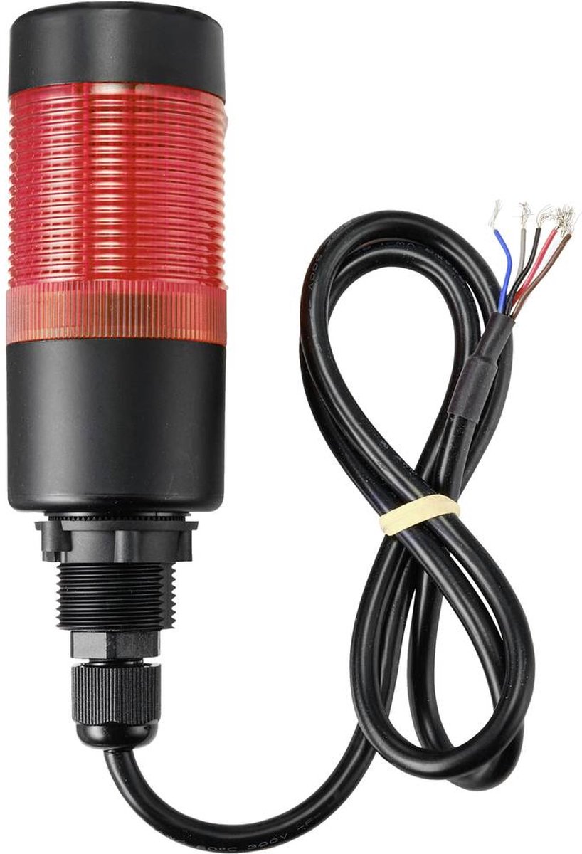TRU COMPONENTS TC-11469356 Signalsøjle LED Rød IP65 1 stk