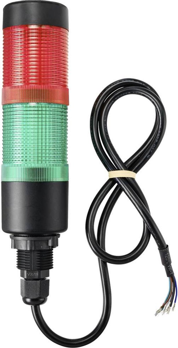 TRU COMPONENTS TC-11469360 Signalsøjle LED Rød, Grøn IP65 1 stk