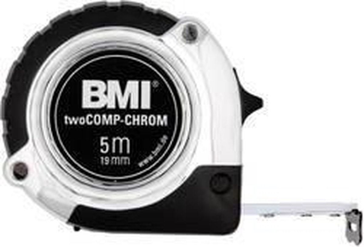 BMI chrom 475241221 Målebånd 2 m Stål