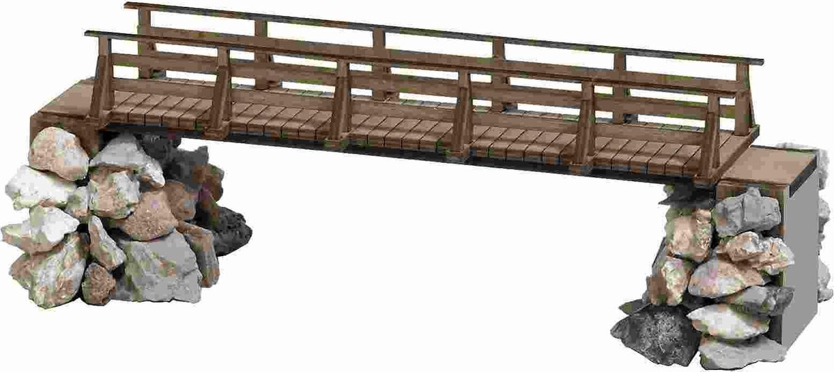 Busch 1497 H0 Fodgængerbro (L x B x H) 113 x 27 x 45 mm