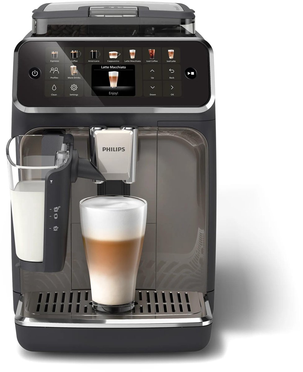 Philips  EP5549/70 Fuldautomatisk kaffemaskine Sort, Stål