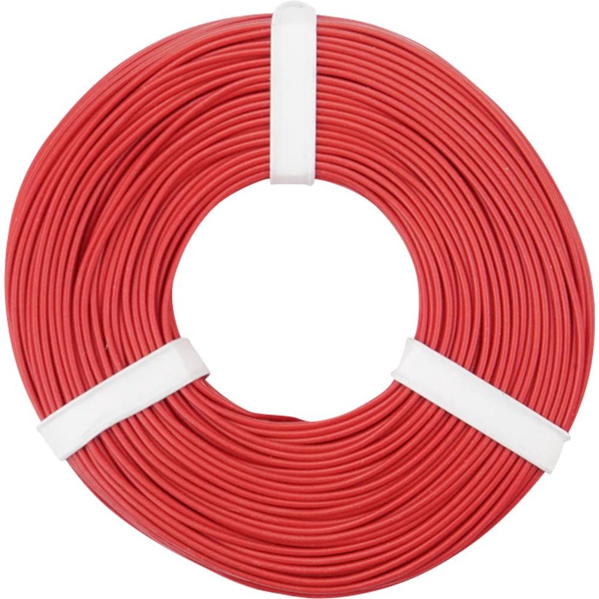Donau Elektronik 125-050 Tråd 1 x 0.25 mm² Rød 50 m