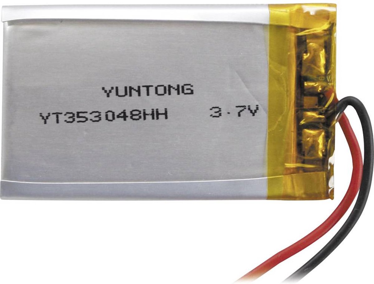 Micro-LiPo-batteri Sol Expert L350 3.7 V (max) (L x B x H) 48 x 35 x 3 mm