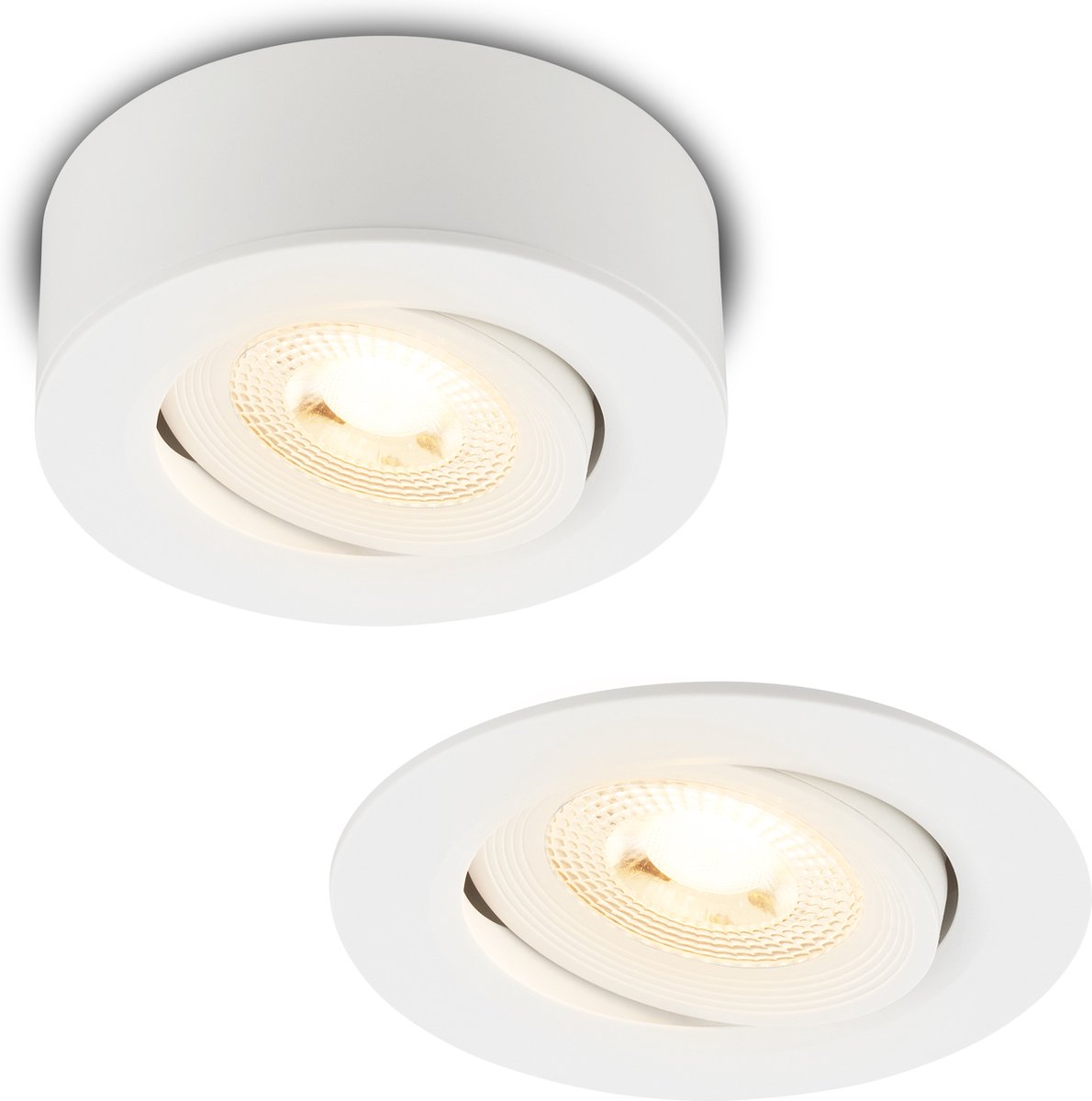 Briloner 7991016 Indbygningslys   LED  EEK: F (A - G) Varmhvid Hvid