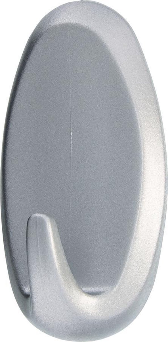 tesa POWERSTRIPS® tesa Powerstrips Kroge Large Oval, Krom (mat)