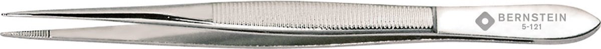 BERNSTEIN Tools for Electronics 5-121 Præcisionspincet Stump, fin 120 mm