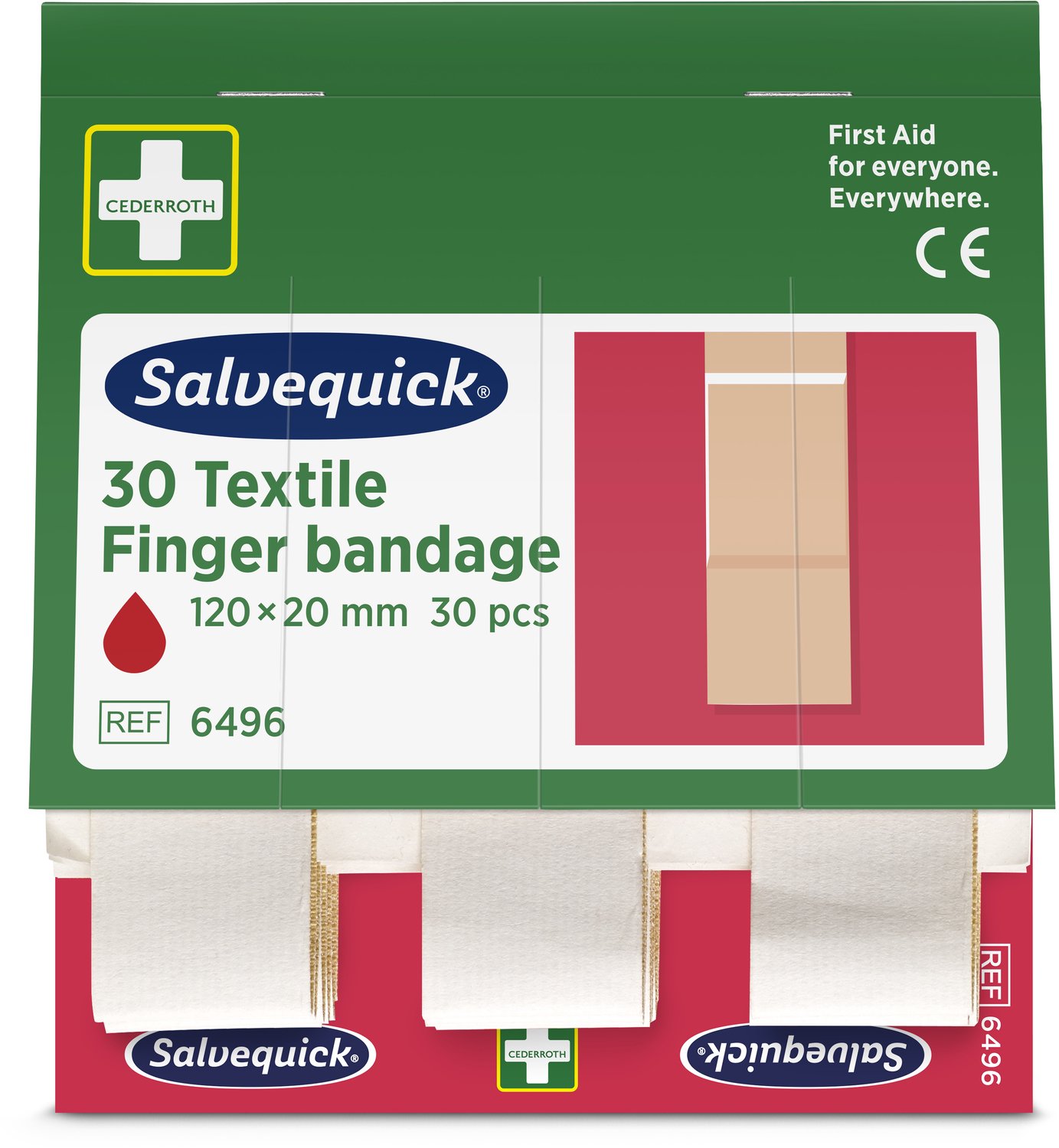 Salvequick 1009496 Dispenserkasser til forbindingsmateriale