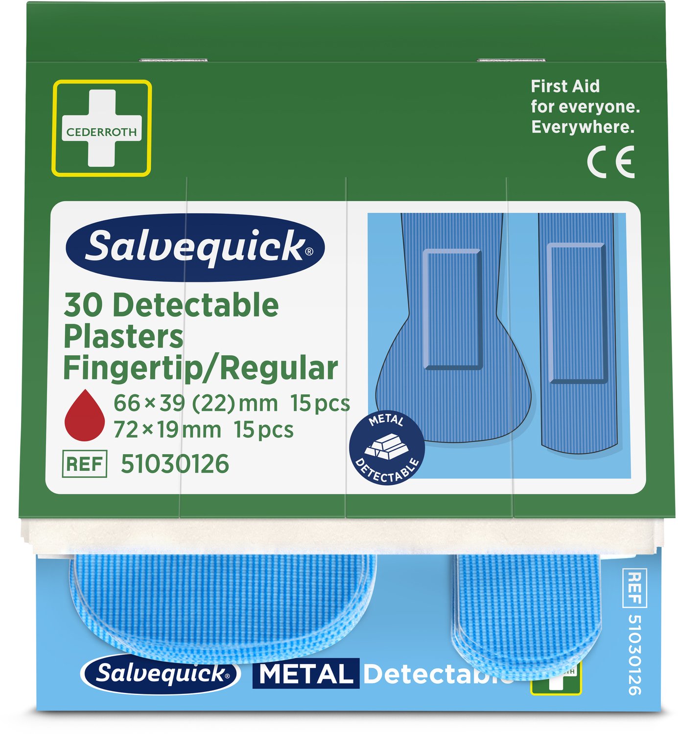 Salvequick 1009736 Dispenserkasser til forbindingsmateriale