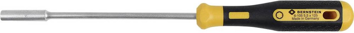 BERNSTEIN Tools for Electronics Bernstein Werkzeugfabrik Topnøgle-skruetrækker Værksted Nøglebredde: 5.5 mm Klinge-længde: 140 mm