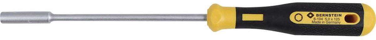 BERNSTEIN Tools for Electronics Bernstein Werkzeugfabrik Topnøgle-skruetrækker Værksted Nøglebredde: 5 mm Klinge-længde: 140 mm