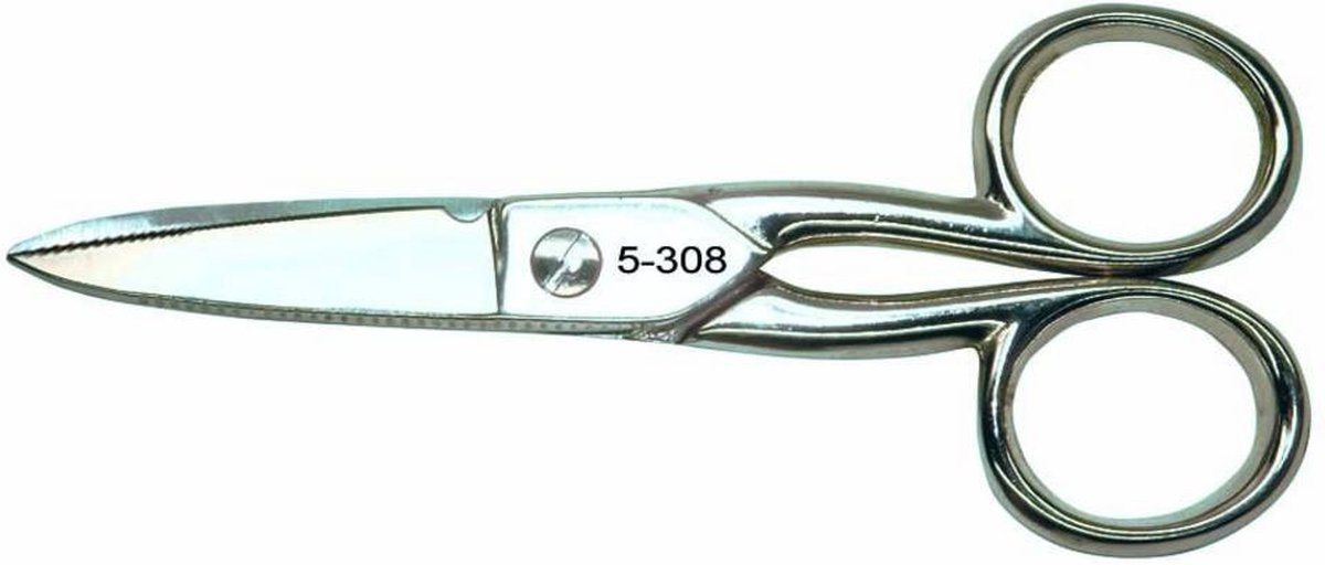 BERNSTEIN Tools for Electronics 5-308 Telefonsaks, kabelsaks 125 mm Sølv
