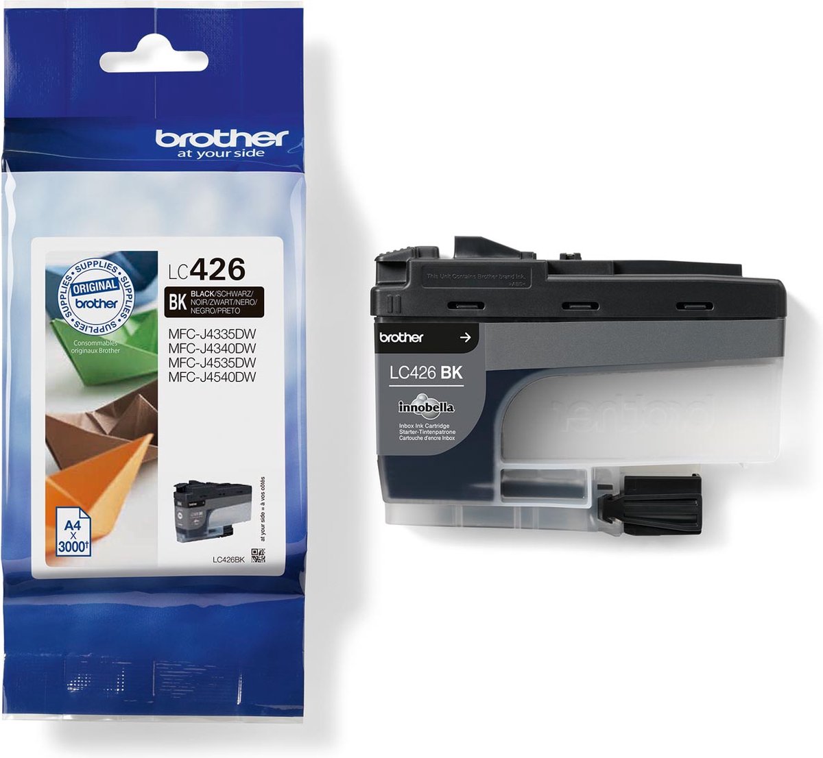 Brother Blæk LC-426BK Original Sort LC426BK