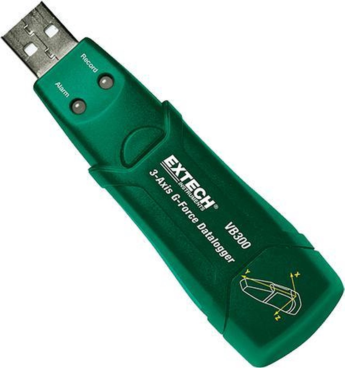 Extech VB300 Hastighedsmåler ±0,5 G