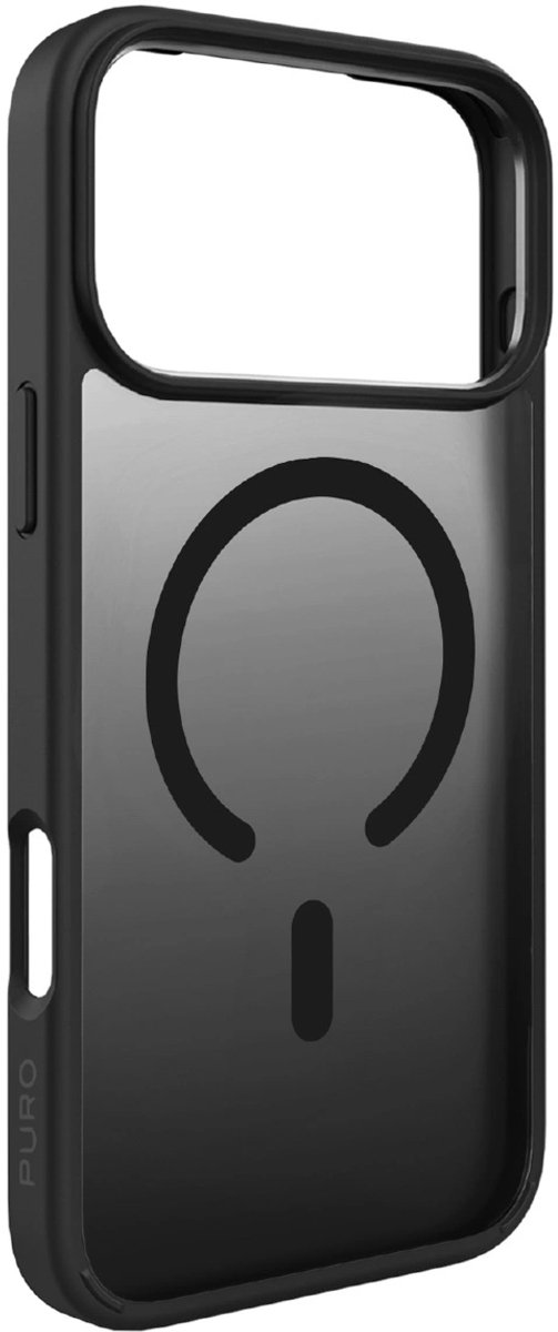 Puro GRADIENT Cover Apple iPhone 17 Pro Sort (transparent) MagSafe-kompatibel PUIPC17P63GRADBLK