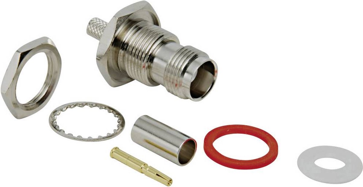 BKL Electronic 0405047/D TNC-stikforbindelse Tilslutning, indbygning lodret 50 Ω 1 stk
