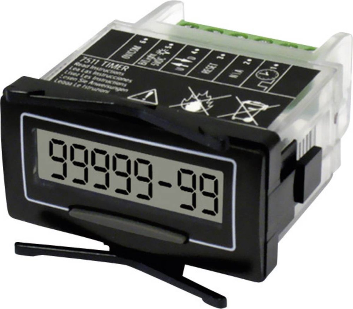 Trumeter 7511 Operating hours timer 8 digit