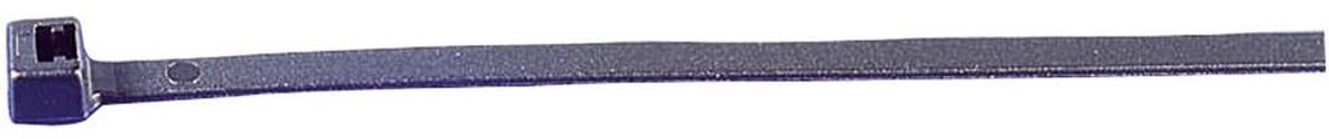 HellermannTyton 138-00046 UB200C-B-PA66-BK-C1 Kabelbinder 200 mm 4.60 mm Sort 100 stk