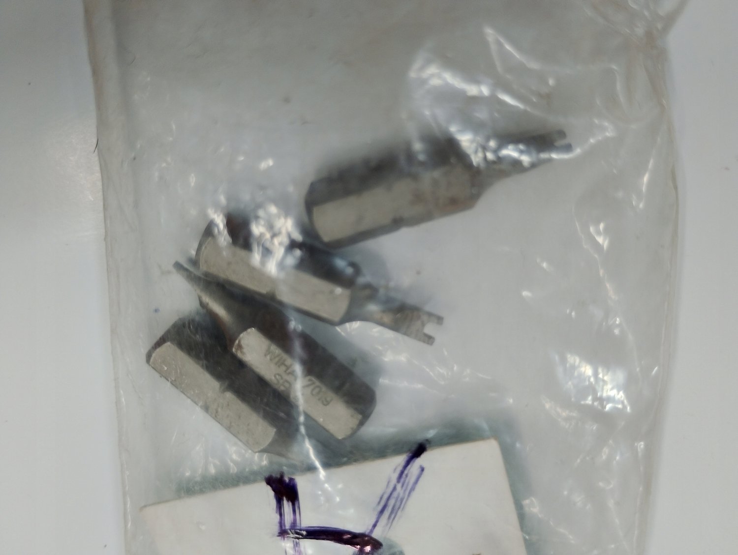 Wiha 22591 Torq-bits Drev (skruetrækker): 1/4 (6,3 mm) Udgang: TORQ 4 25 mm