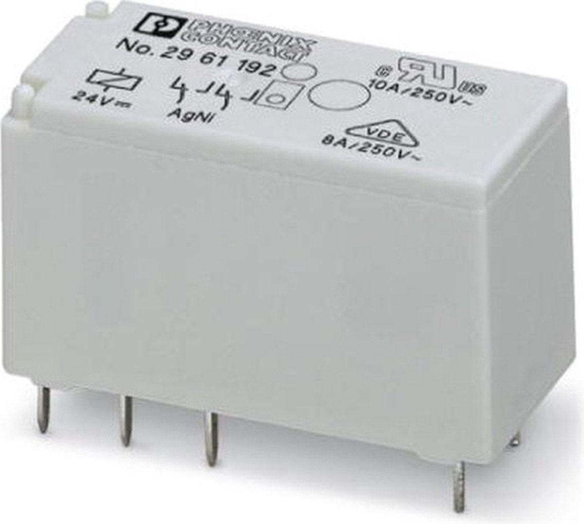 Phoenix Contact REL-MR- 24DC/21-21 Miniaturerelæ Nominel spænding: 24 V/DC 2 x omskifter Piece 10 stk