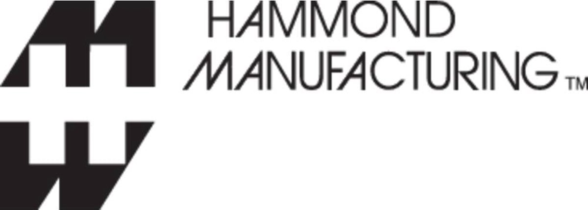 Hammond Electronics RP1245C Universalkabinet 165 x 125 x 75 ABS Lysegrå 1 stk
