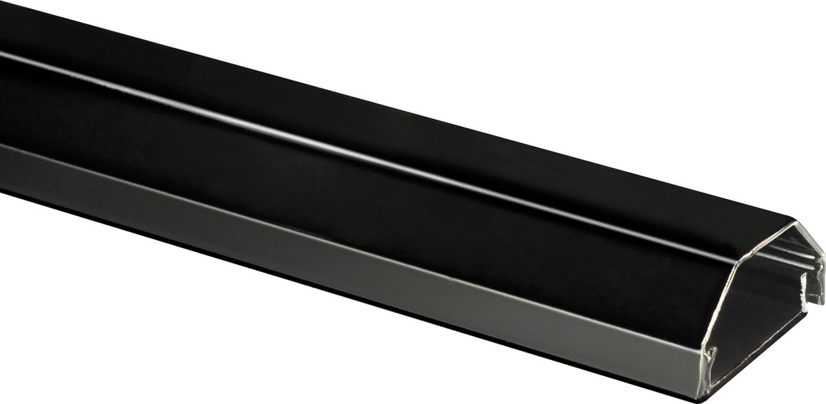 My Wall HZ4-1,1L Kabelkanal Kabelholder (L x B x H) 110 x 5 x 1.8 cm 1 stk Sort