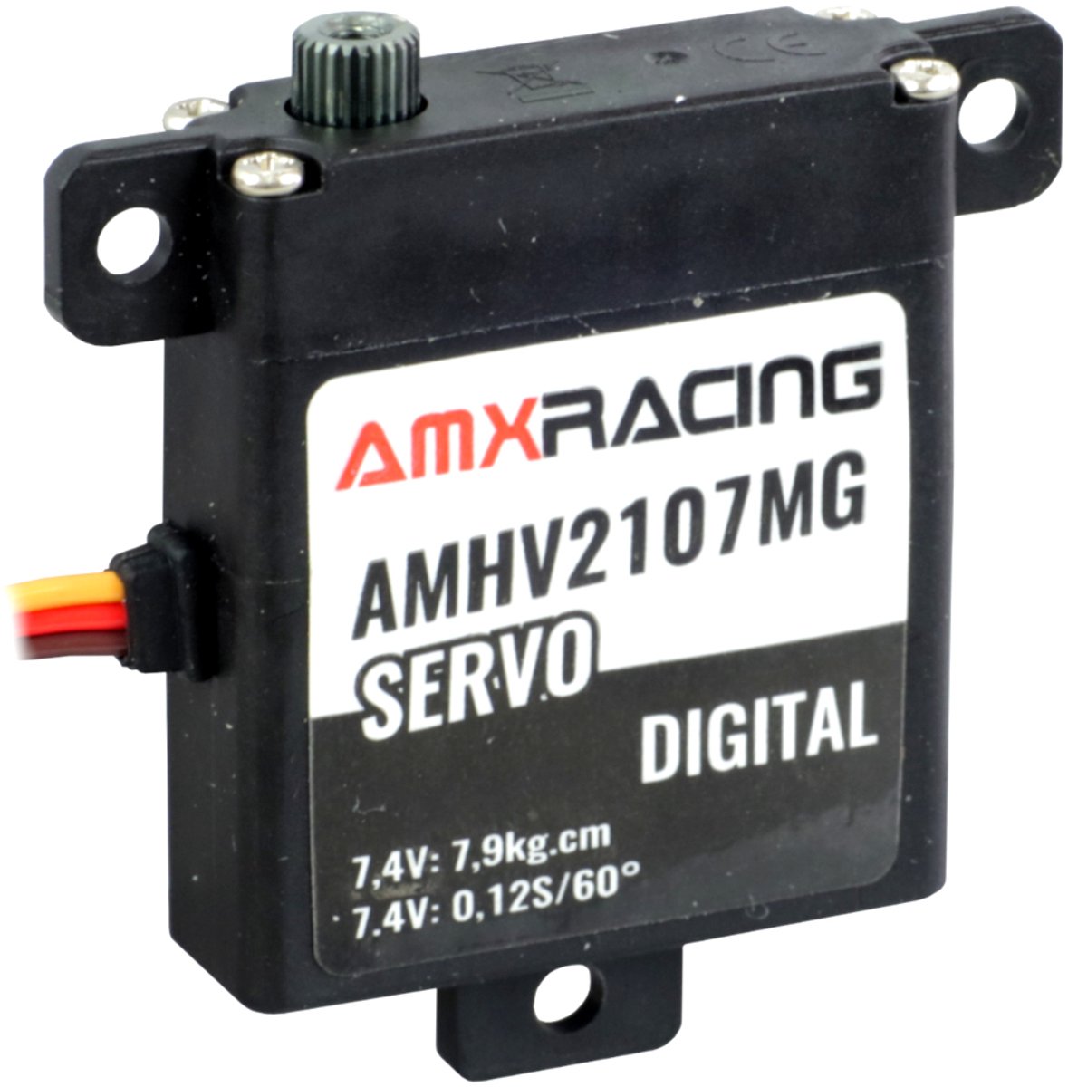 Standard-servo Amewi AMXRacing AMHV2107MG Midi Analog-servo Metal Stiksystem JR