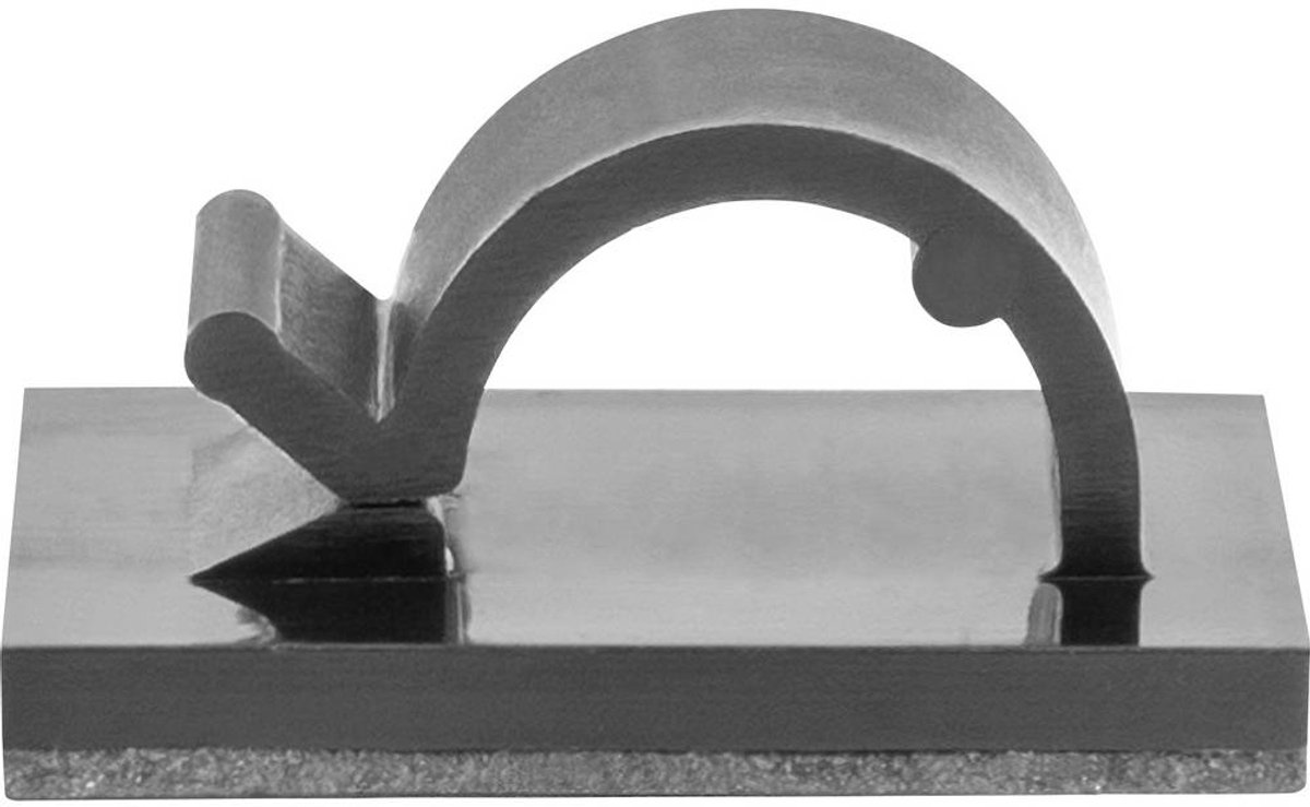 HellermannTyton MAGRB8-PA66/NDFEBR5-BK (15) Kabelclips 151-04464 Bundt-Ø-område 8 mm (max) Sort 15 stk