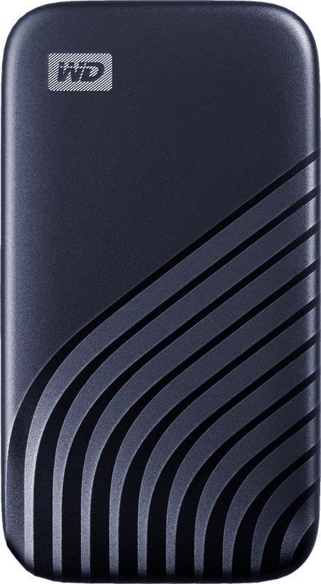 WD My Passport 2 TB Ekstern SSD-harddisk 6,35 cm (2,5) USB-C® Blå WDBAGF0020BBL-WESN