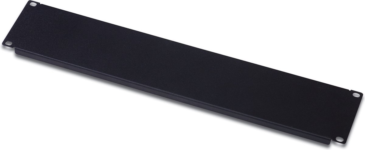 Digitus DN-19 BPN-02-SW 19 tommer Netværksskab-afblænding 2 U Sort (RAL 9005)