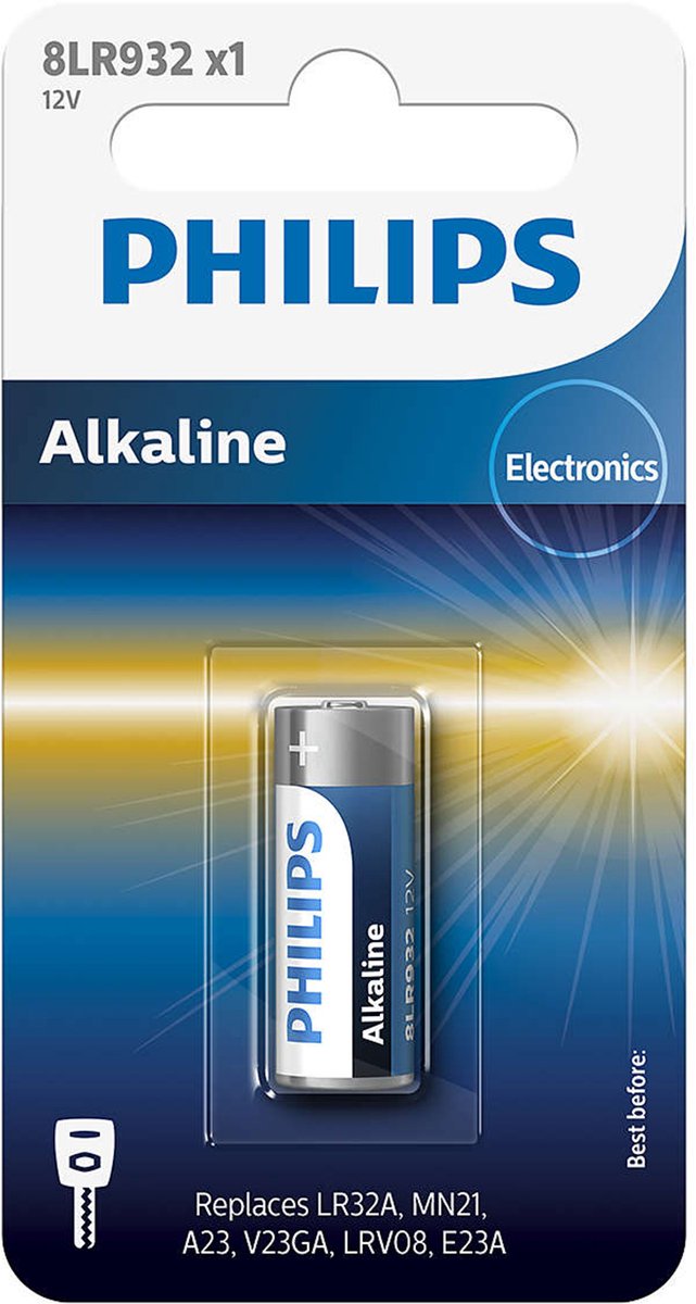 Philips 8LR932/LR23A Special-batterier 23 A Alkali-mangan 12 V 1 stk