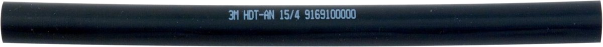 3M 7000099379 Varmekrympeslange Sort 43 mm 12 mm Krympningshastighed:3:1 1 stk