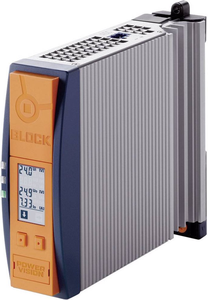 BLOCK PVUA 24/24-10 PVUA 24/24-10 Industrielt USV-anlæg (DIN rail)