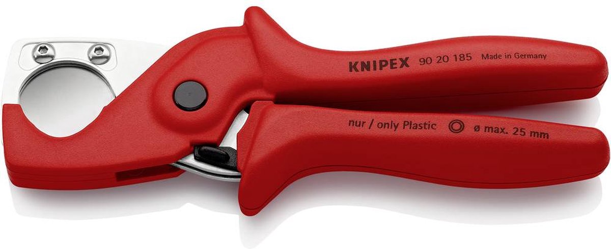 Knipex 90 20 185 Slangeskærer Passer til Kunststofrør, Slanger 25 mm