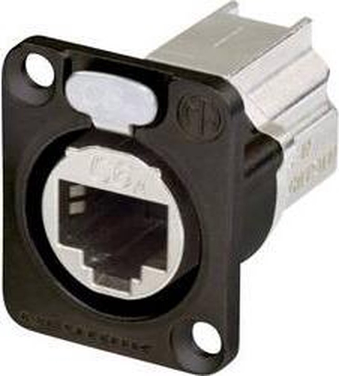 Neutrik NE8FDX-P6-B RJ45 data stik etherCON D-serien NE8FDX-P6-B Tilslutning, lige Poler: 8P8C Pol-tal (RJ) 8P8C Sort 1 stk