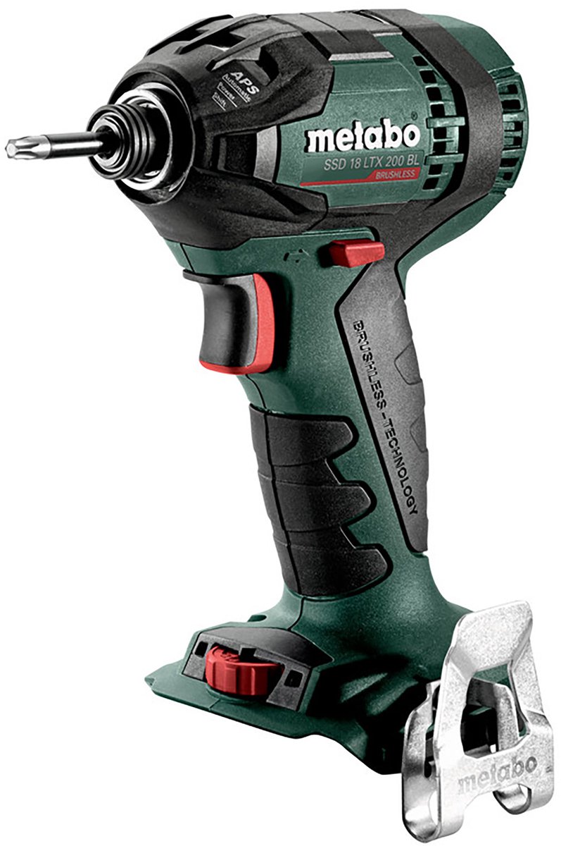Metabo SSD 18 LTX 200 BL 602396840 Batteri slagboremaskine 18 V Antal batterier, der følger med 0 Litium